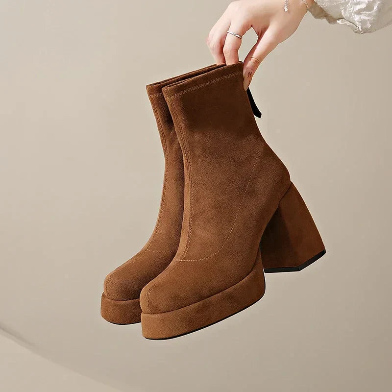 Suede Ankle - Booties CASA LARO