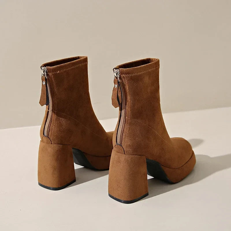 Suede Ankle - Booties CASA LARO
