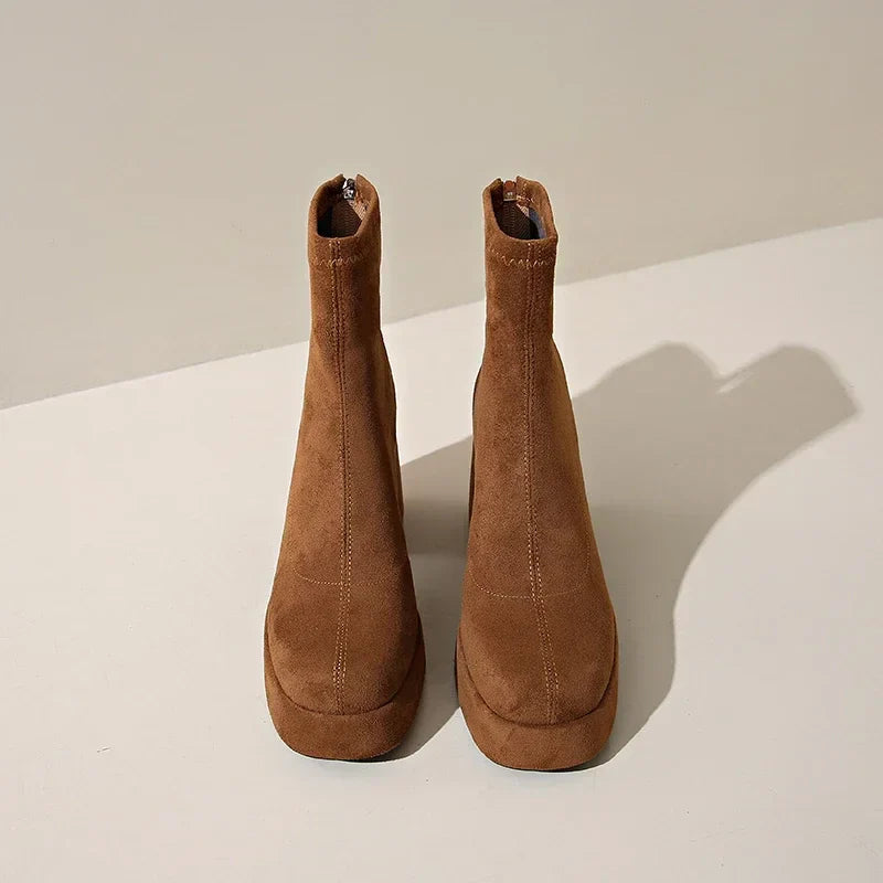 Suede Ankle - Booties CASA LARO