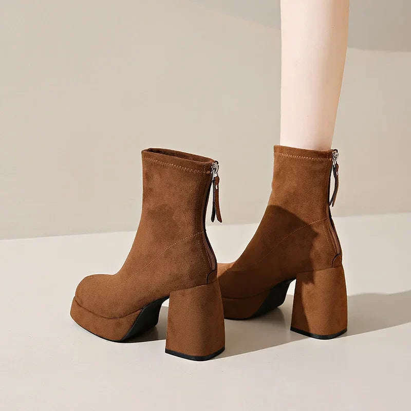 Suede Ankle - Booties CASA LARO