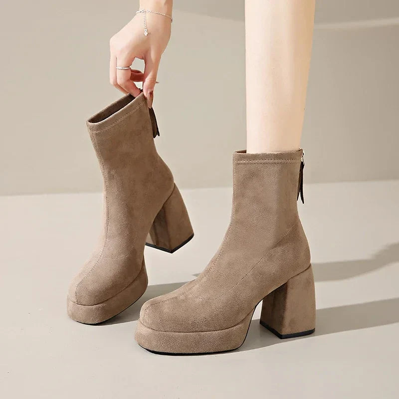 Suede Ankle - Booties CASA LARO