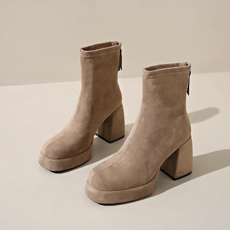 Suede Ankle - Booties CASA LARO