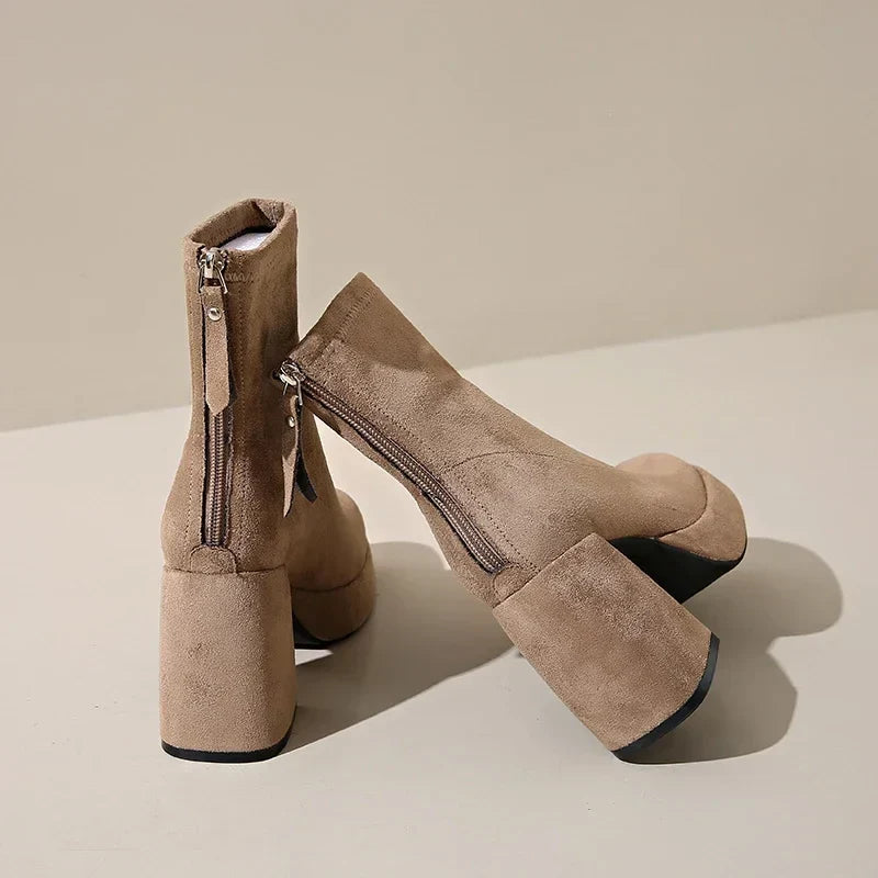Suede Ankle - Booties CASA LARO