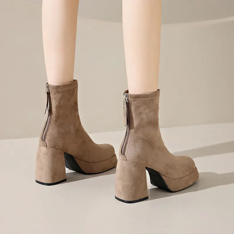 Suede Ankle - Booties CASA LARO