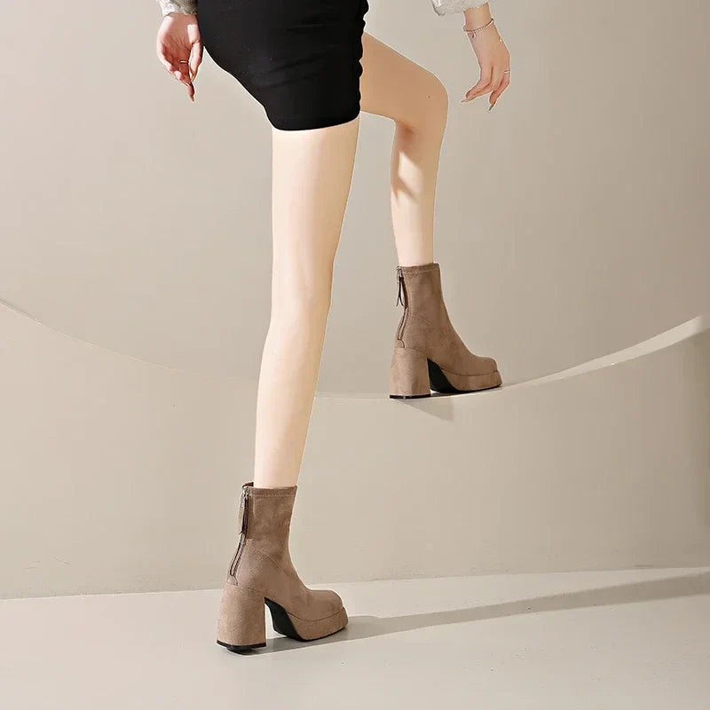Suede Ankle - Booties CASA LARO