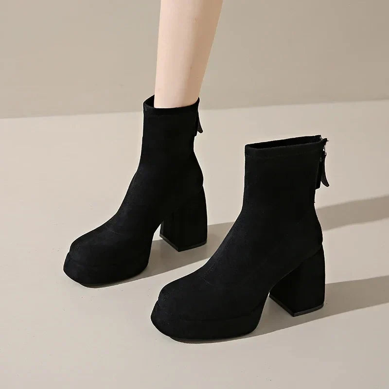 Suede Ankle - Booties CASA LARO