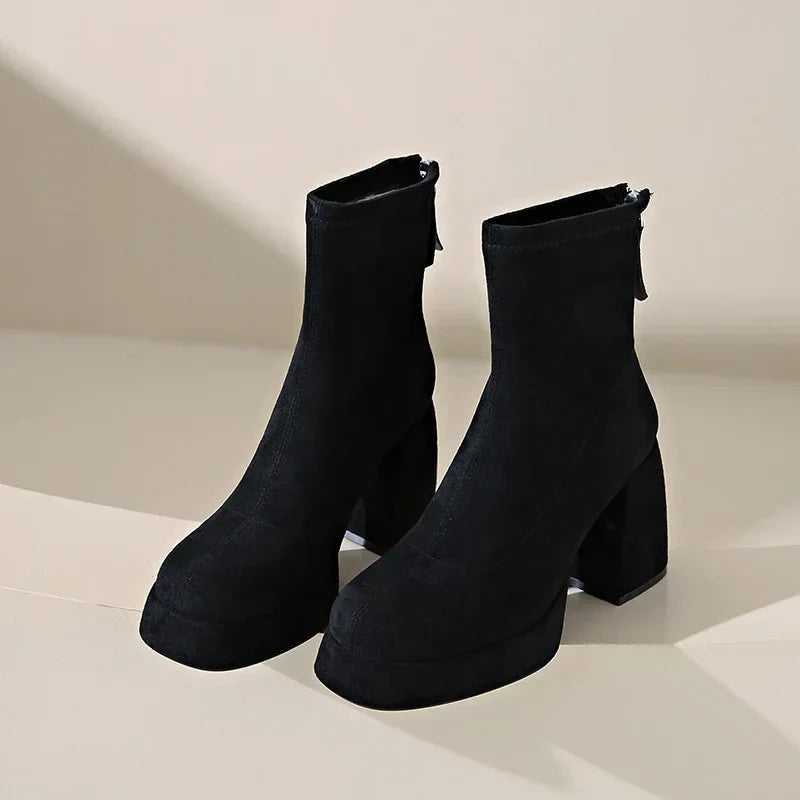 Suede Ankle - Booties CASA LARO