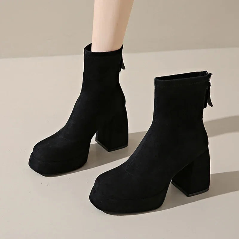 Suede Ankle - Booties CASA LARO