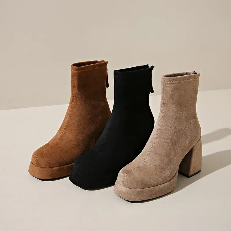 Suede Ankle - Booties CASA LARO