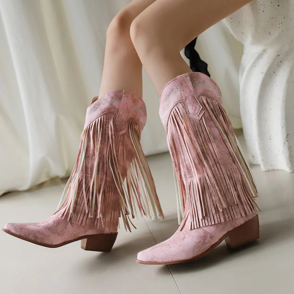 Suede Leather - Boots CASA LARO WOMEN