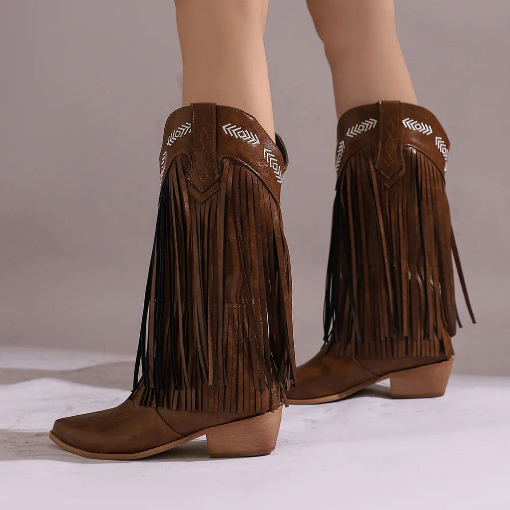 Suede Leather - Boots CASA LARO WOMEN