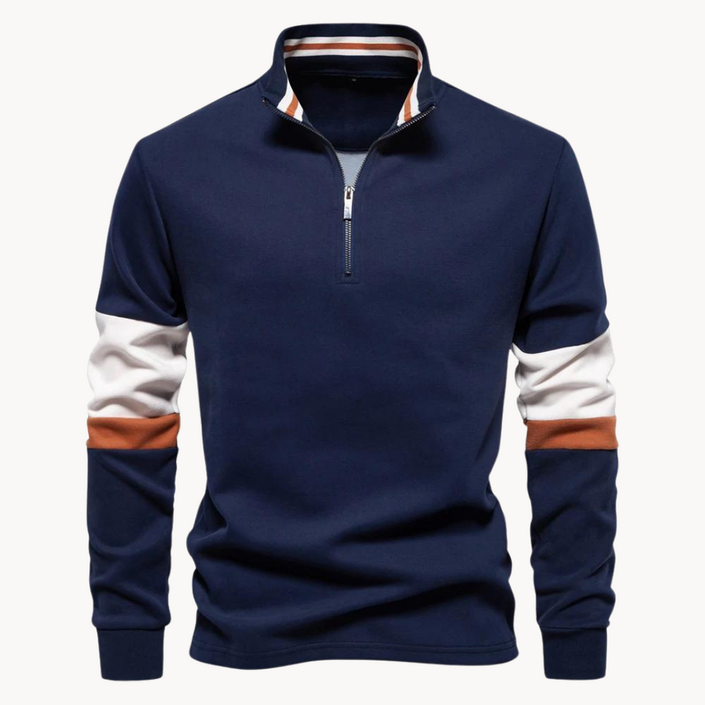 Sultan Quarter-Zip Knit - Sweater CASA LARO MEN
