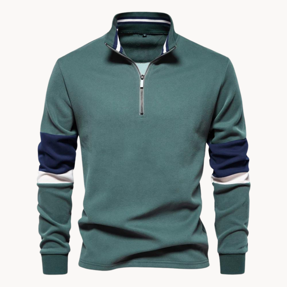 Sultan Quarter-Zip Knit - Sweater CASA LARO MEN