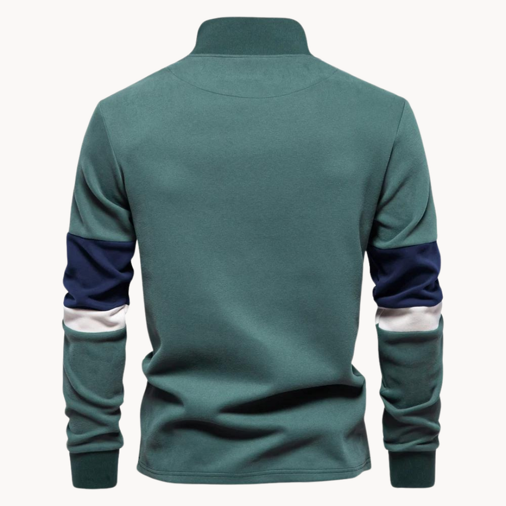 Sultan Quarter-Zip Knit - Sweater CASA LARO MEN