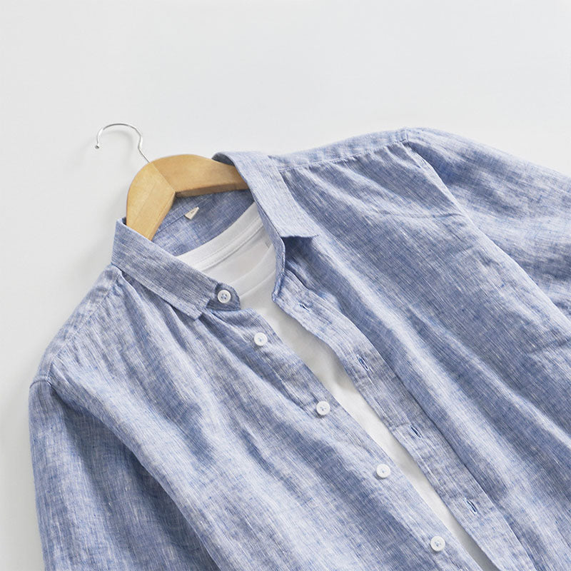 Summer Linen Button-Down - Shirt CASA LARO
