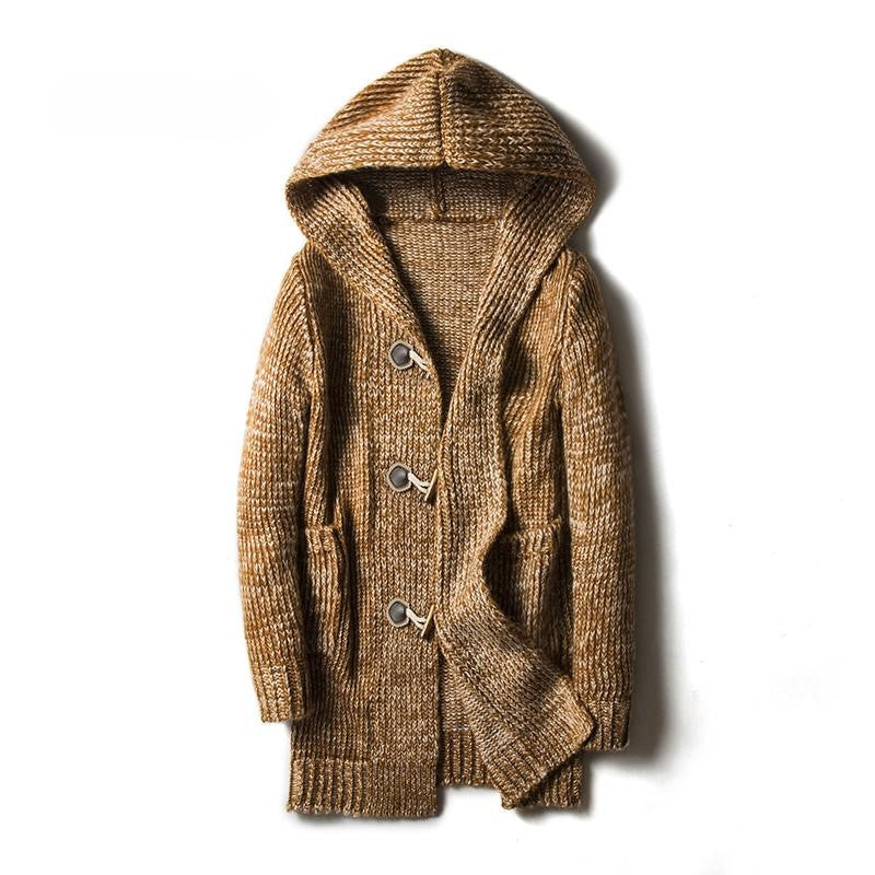 Summit Toggle Front Knit - Cardigan CASA LARO MEN