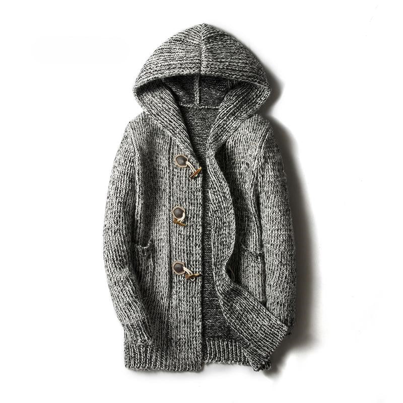 Summit Toggle Front Knit - Cardigan CASA LARO MEN