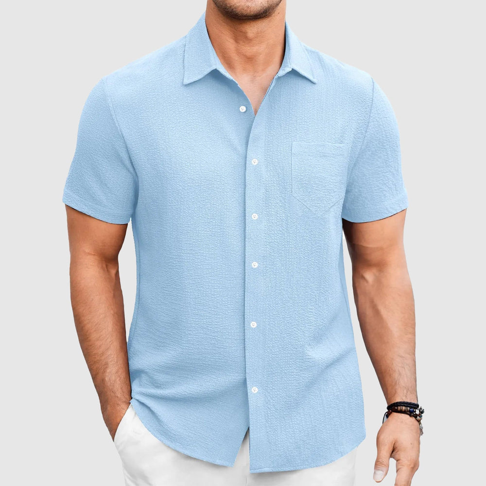 Sunlit Corsica - Shirt CASA LARO MEN