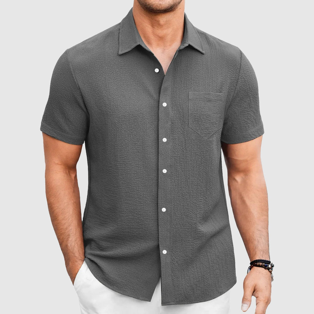 Sunlit Corsica - Shirt CASA LARO MEN