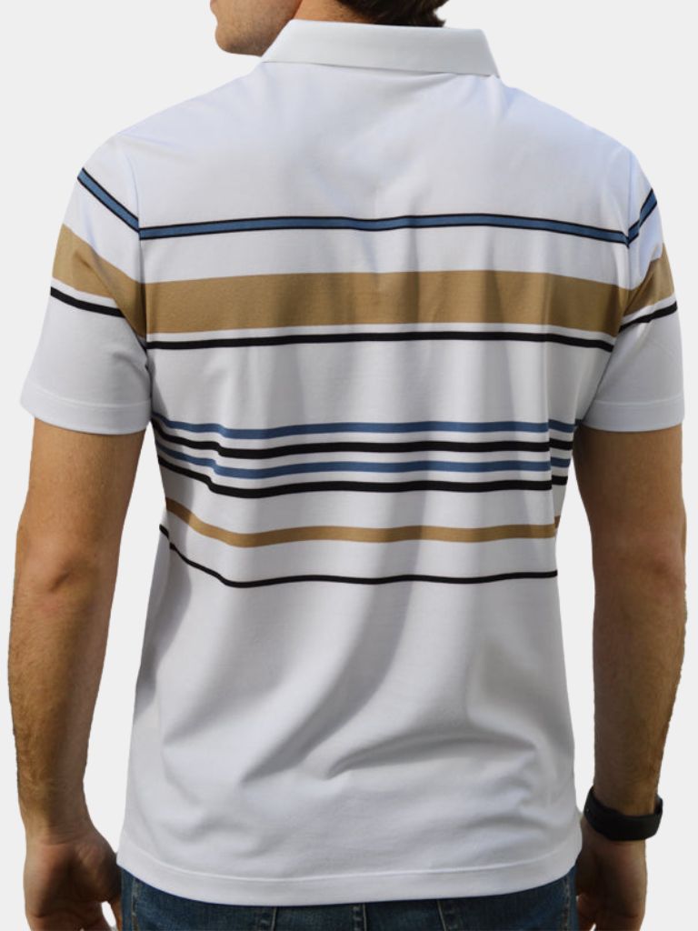 Sunset Stripe Polo – Casa  Laro CASA LARO