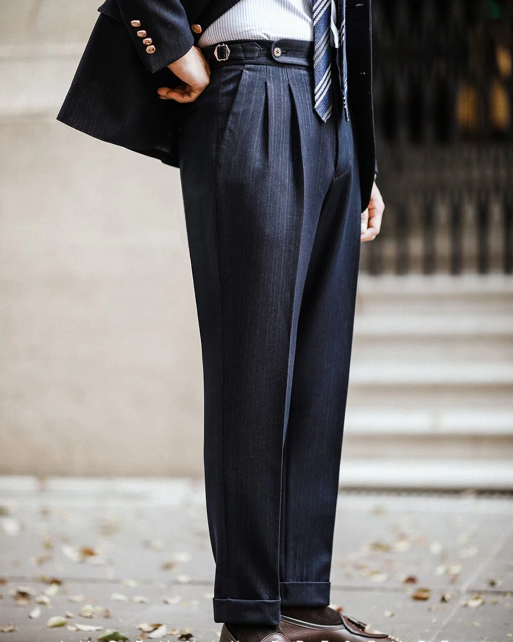 Tailored Business Slim Fit - Trousers CASA LARO MEN
