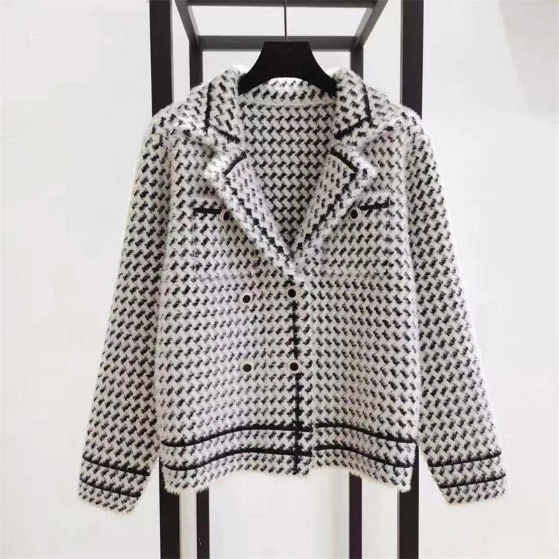 Tailored Houndstooth - Blazer CASA LARO