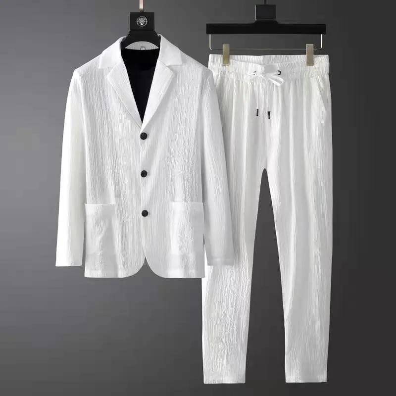 Tailored Linen Blazer Set - Two-Piece Set CASA LARO