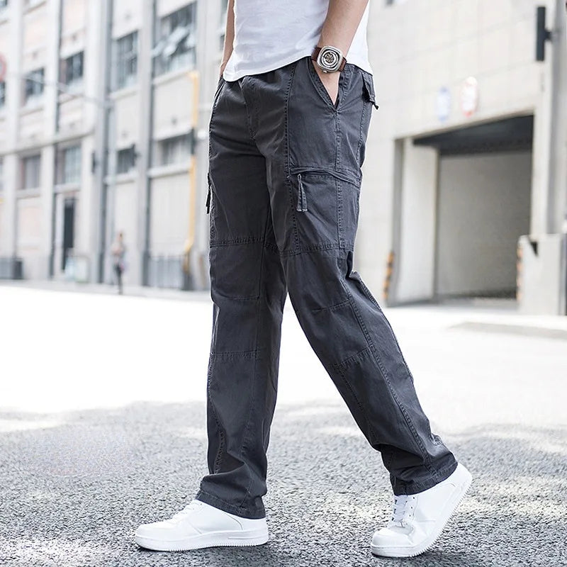 Tech Fabric Utility - Cargo Pants CASA LARO MEN
