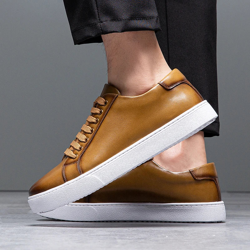 Torino Genuine Leather - Sneakers CASA LARO MEN