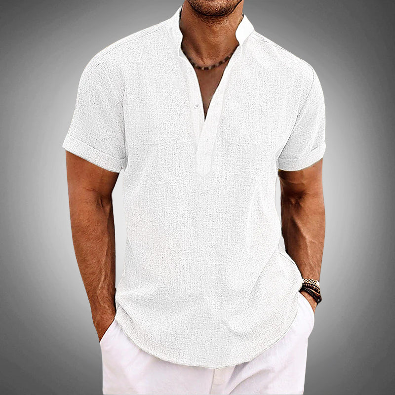 Tropical Print Short Sleeve - Shirt CASA LARO MEN