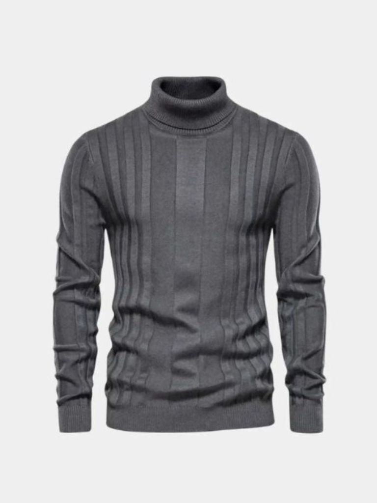 Turtleneck Knitwear Pullover Sweater - Casa  Laro CASA LARO