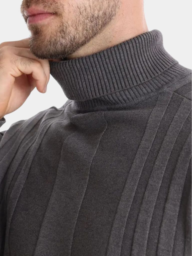 Turtleneck Knitwear Pullover Sweater - Casa  Laro CASA LARO