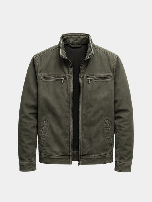 Valmont Vintage Olive Field Jacket - Casa  Laro CASA LARO
