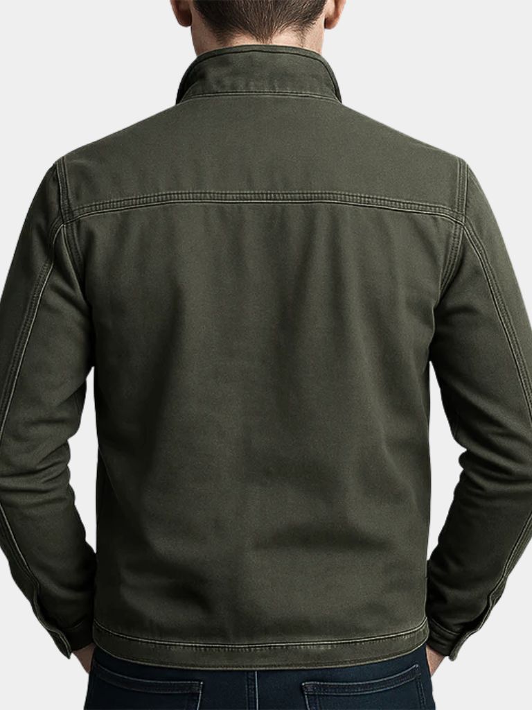 Valmont Vintage Olive Field Jacket - Casa  Laro CASA LARO
