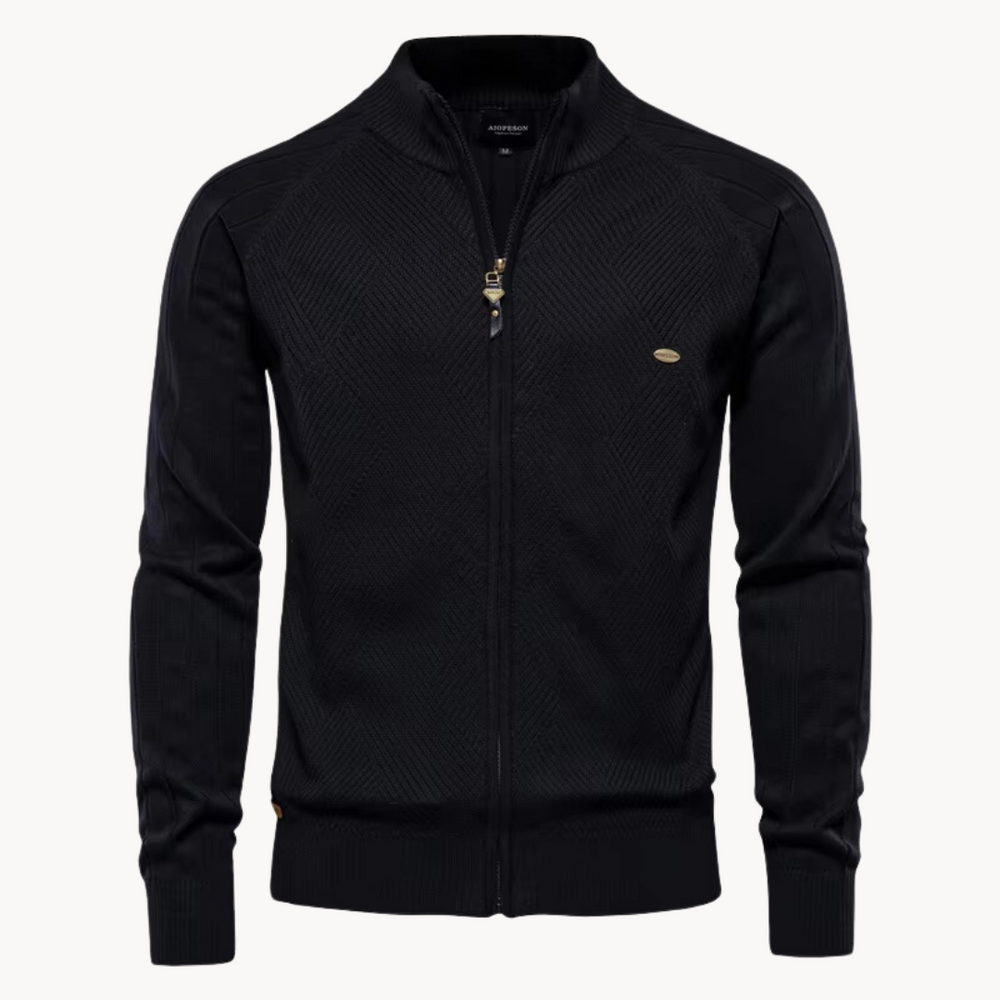 Vance Zip-Up Knit - Sweater CASA LARO MEN