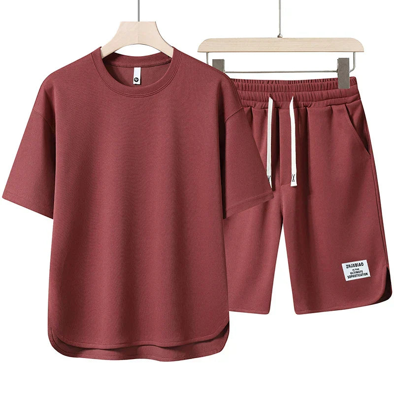 Varsity Striped Knit - Two-Piece Set CASA LARO MEN