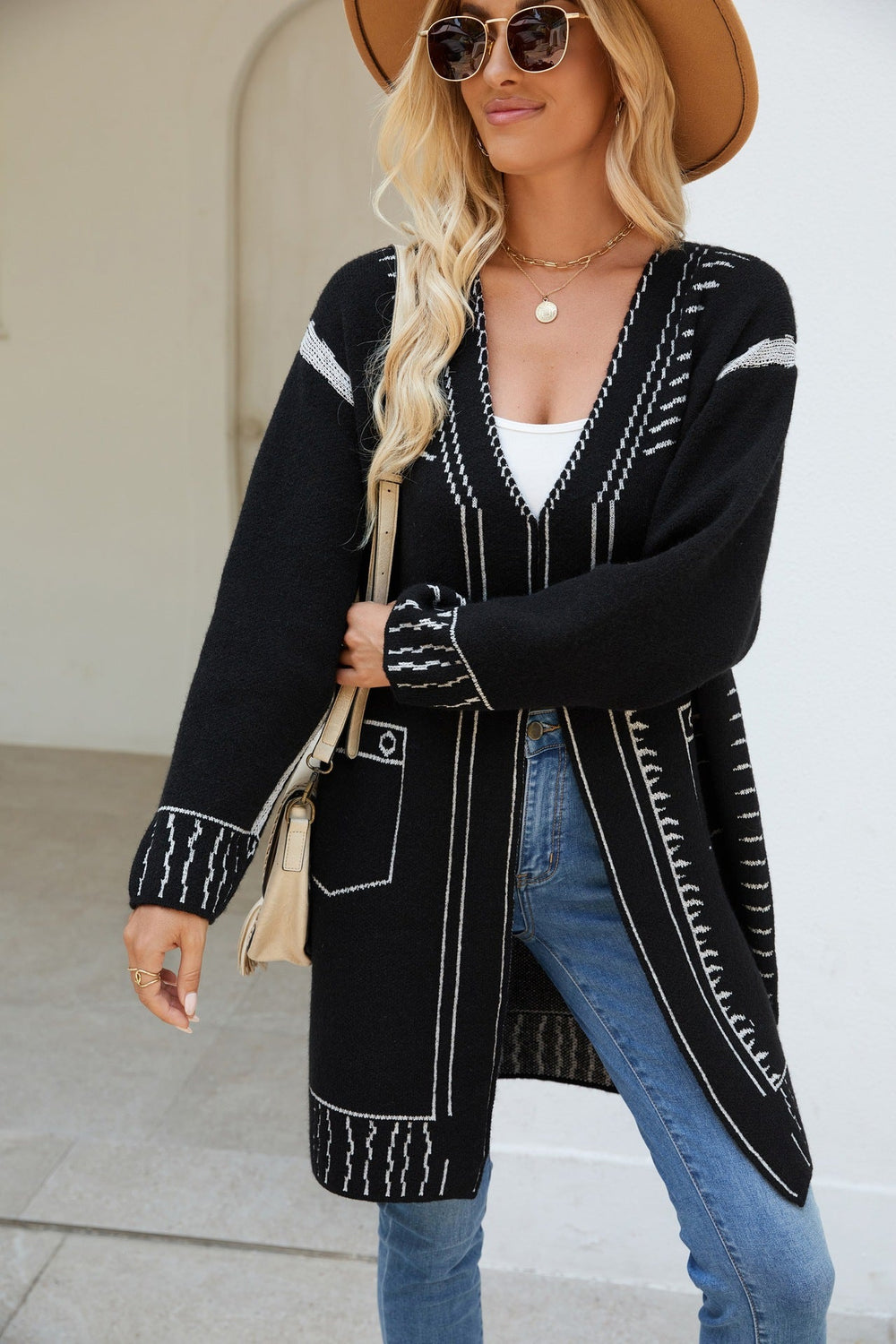 Veloura Knit Open-Front - Cardigan CASA LARO