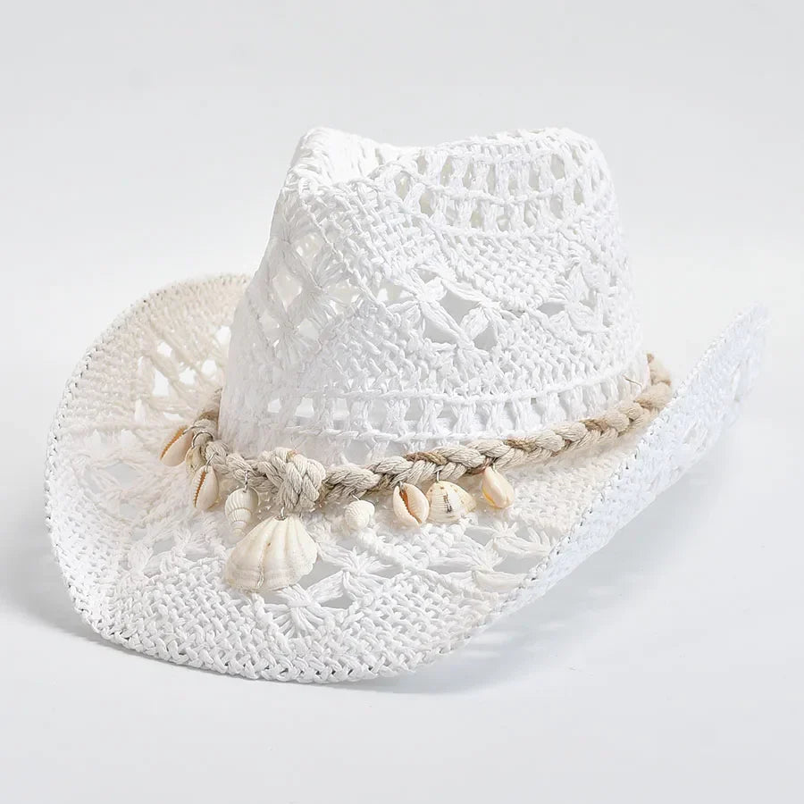 Velouré Woven Straw - Hat CASA LARO