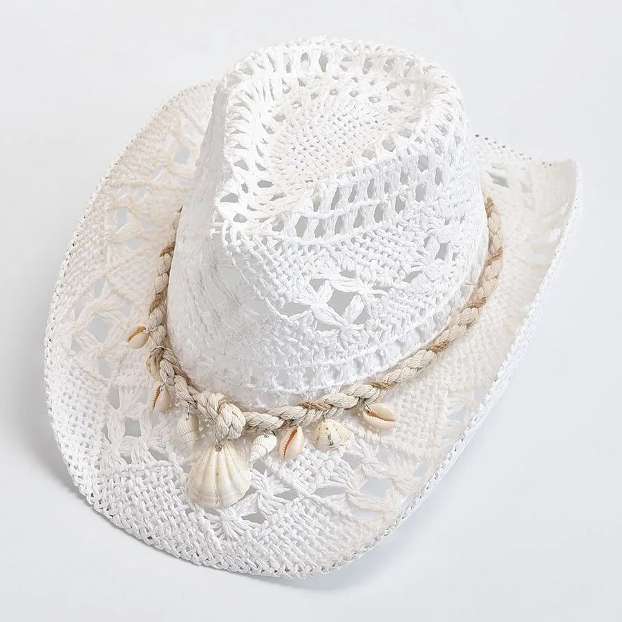Velouré Woven Straw - Hat CASA LARO