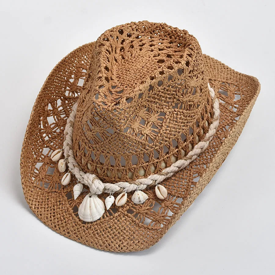 Velouré Woven Straw - Hat CASA LARO