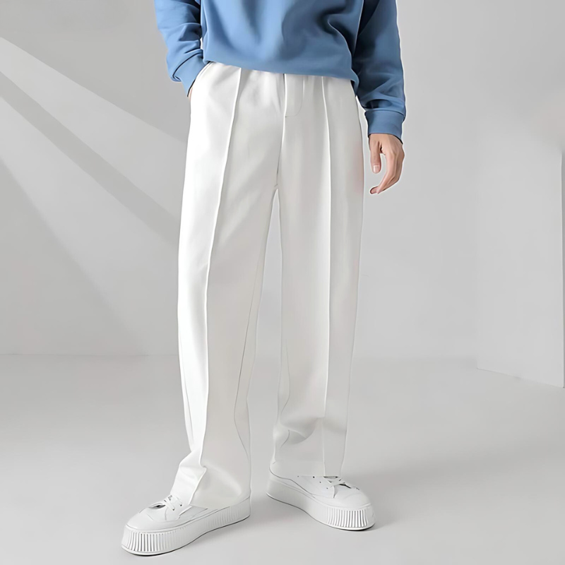 Verona Pleated Wide-Leg - Trousers CASA LARO MEN
