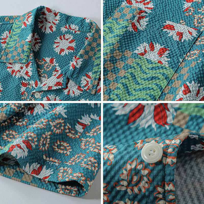 Verona Vivid Print - Shirt CASA LARO MEN