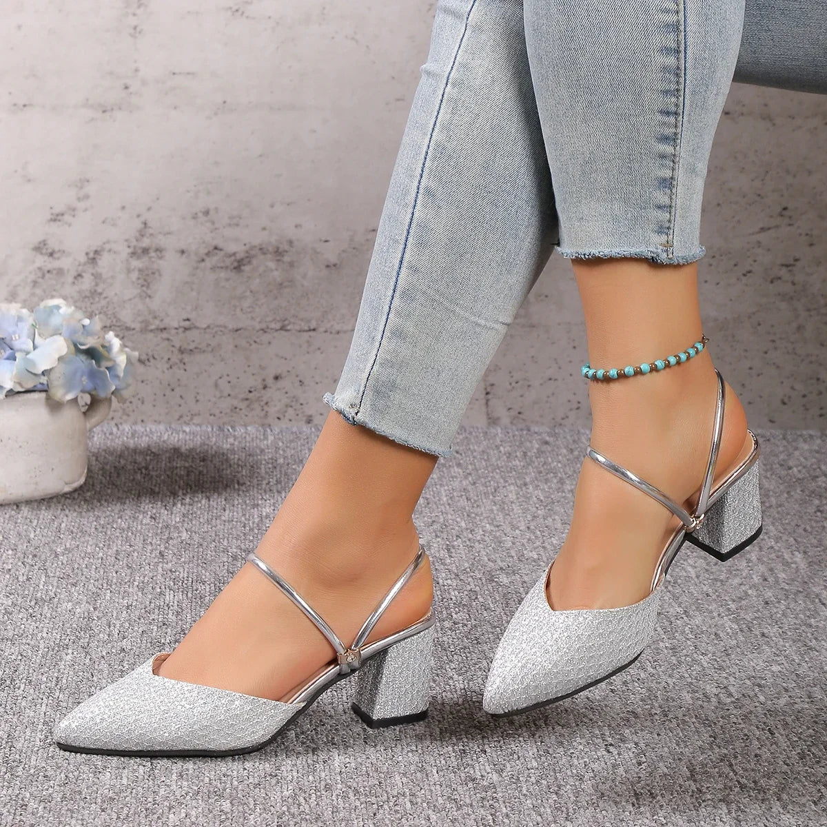 Vienna Block Heel - Heels CASA LARO WOMEN