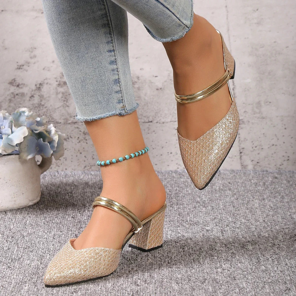 Vienna Block Heel - Heels CASA LARO WOMEN
