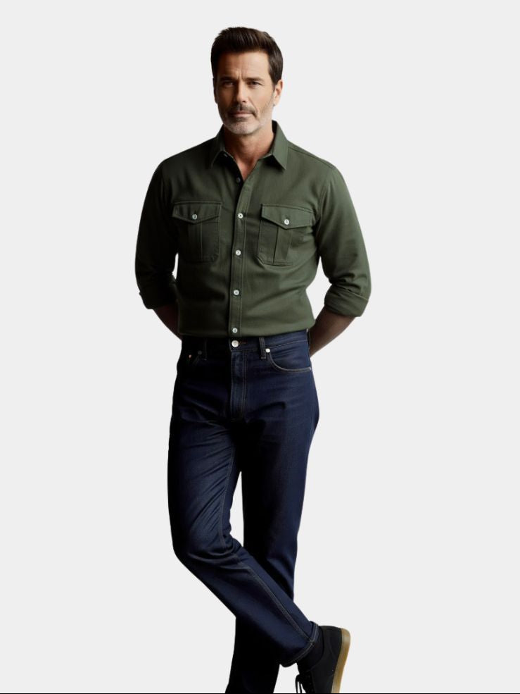 Vintage Long Sleeve Shirt - Casa  Laro CASA LARO