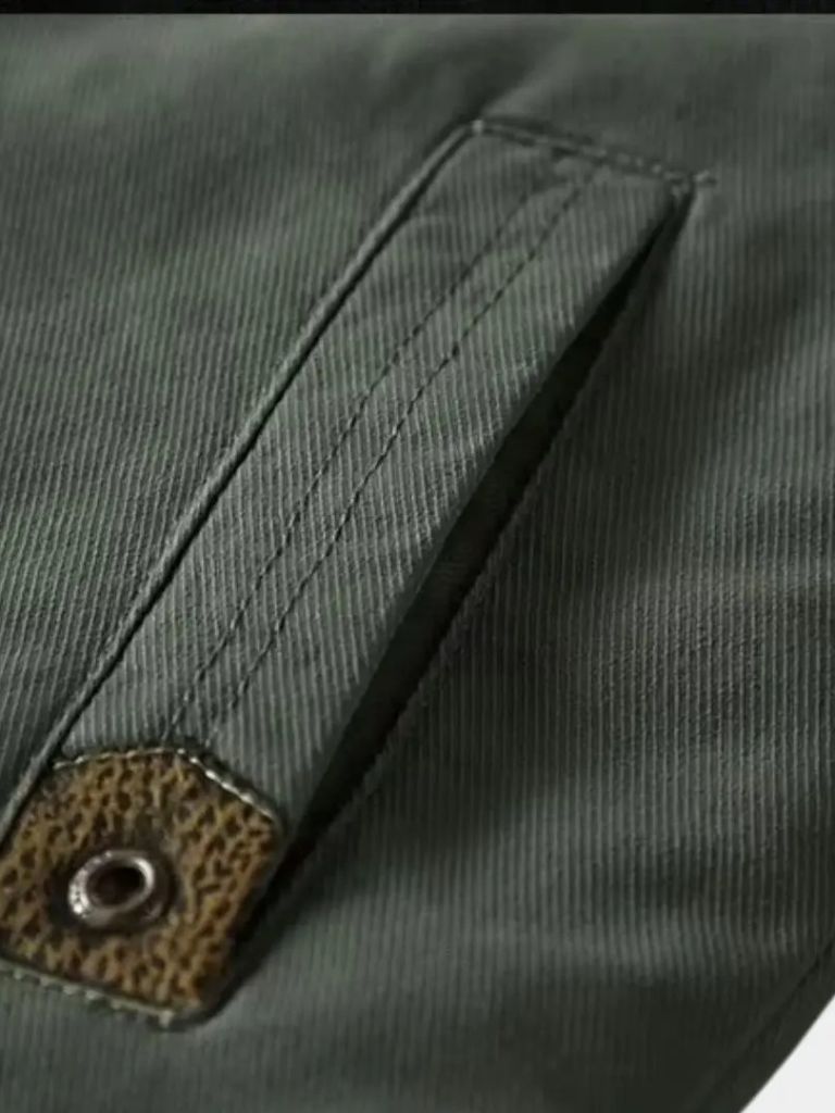 Vintage Military Aviator Jacket - Casa  Laro CASA LARO