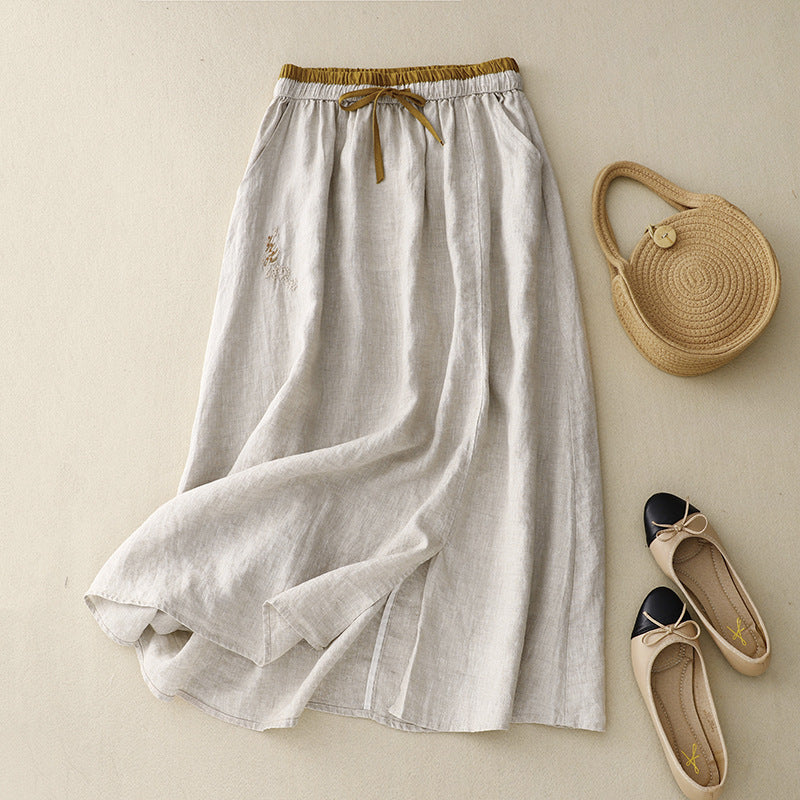 Vittoria Linen - Skirt CASA LARO
