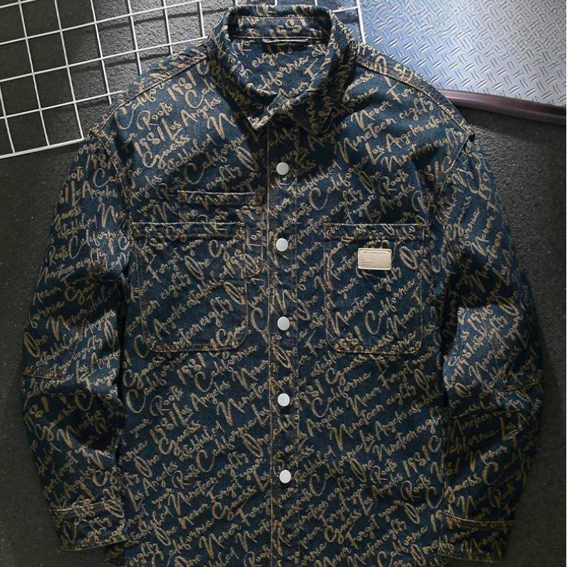 Washed Indigo Denim - Jacket CASA LARO