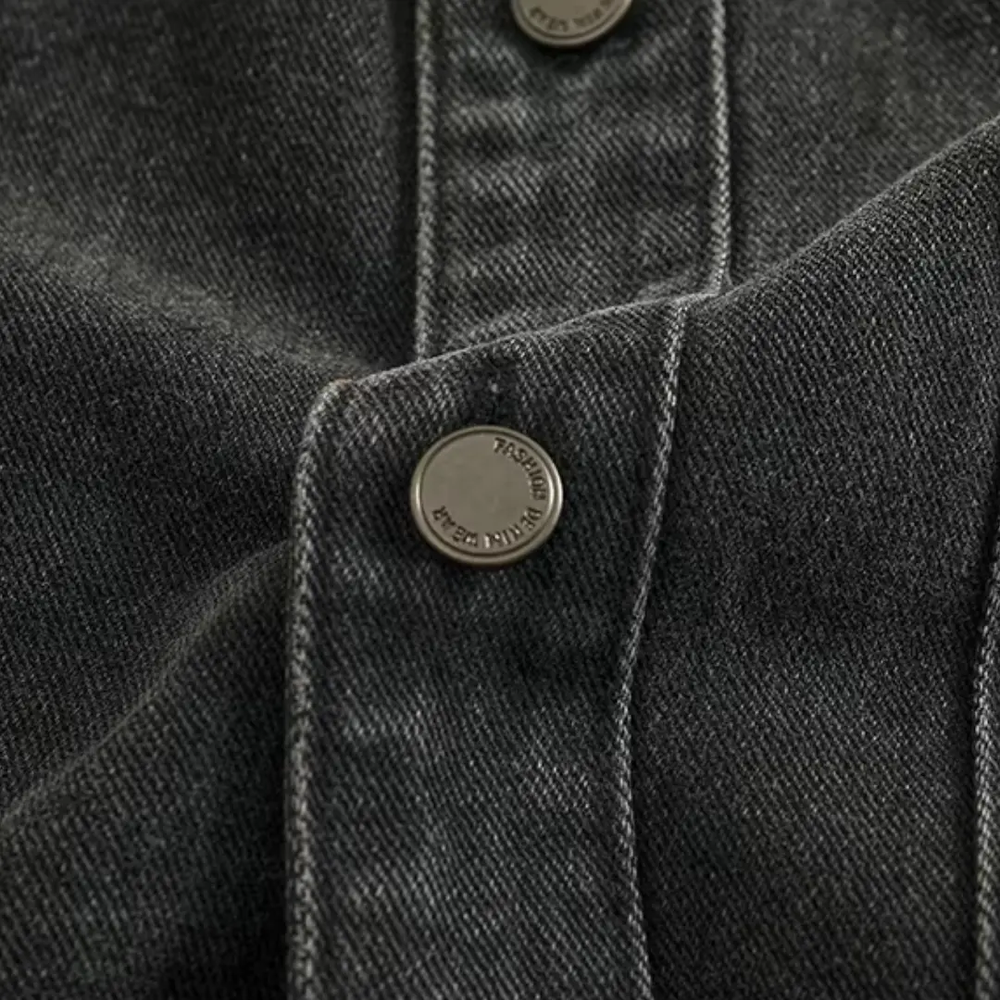 Washed Indigo Denim Western - Shirt CASA LARO