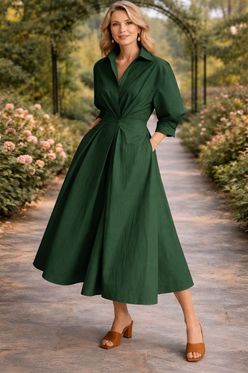 Monroe™ | Wrap-Front Maxi Dress